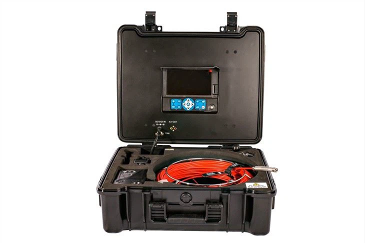 40M Sewer Drain Video CCTV Pipe Inspection Camera With Meter Counter